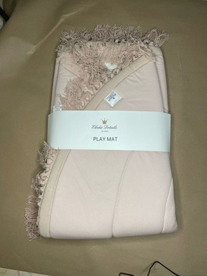 Elodie Details play mat new, powder pink with fringes
