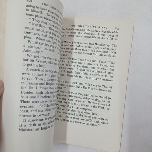 The Thirty-Nine Steps book used, English, 1952 edition