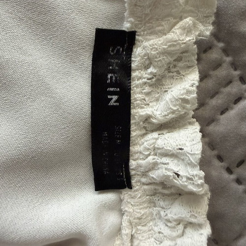 Shein blouse with lace sleeves size M like new