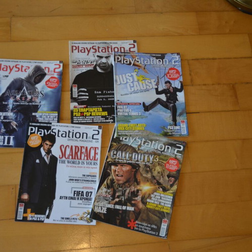 Playstation Official Magazine GR 37 issues used bundle