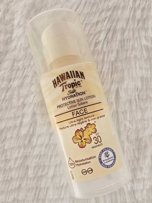 Hawaiian Tropic Face Sunscreen 30spf 50ml used
