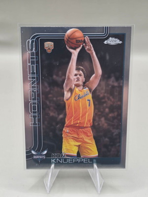 2025-26 Topps Chrome Kon Knueppel Rookie Card RC #154