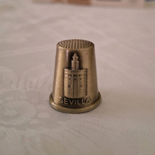 Metal Thimble from Sevilla new