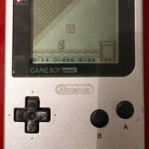Gameboy Pocket Silver fully functional
