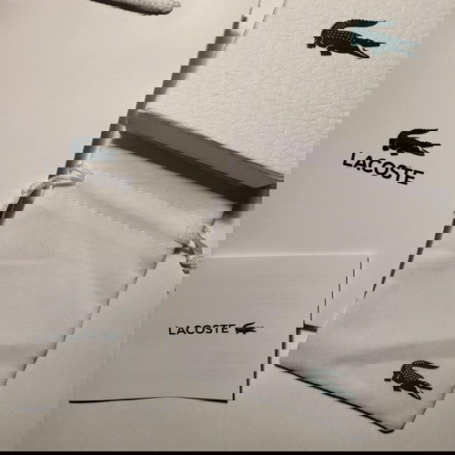 Βραχιόλι Lacoste μαύρο από ανοξείδωτο ατσάλι καινούργιο