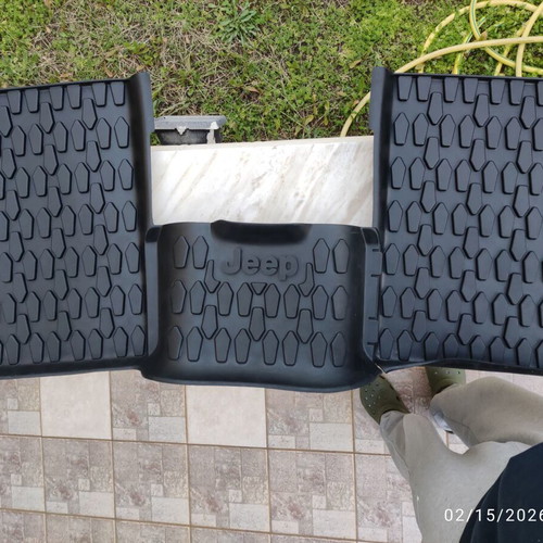Jeep All-Weather Floor Mats for Jeep Compass 2017-2026 like new