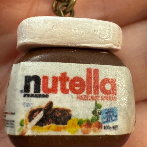 Nutella pendant necklace like new