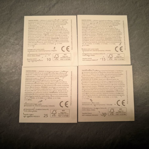 Exploring the Ocean AB Vasilopoulos new, 10 sealed packs with 4 tattoos and 5 stickers