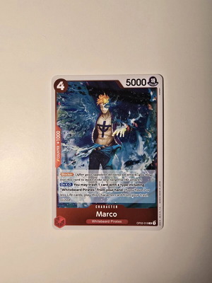 Marco One Piece Card Game OP02-018 rare card like new