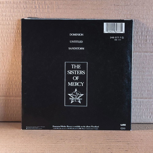 7" vinyl record The Sisters of Mercy Dominion used, rock