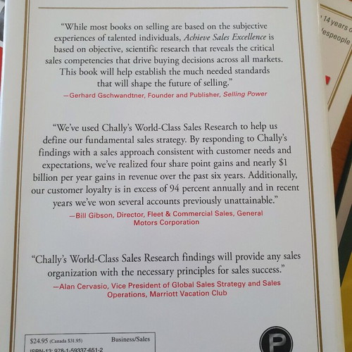 Achieve Sales Excellence book like new, English