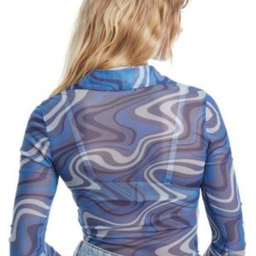 New Yorker mesh top like new, blue, size XS