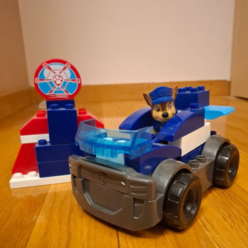 Mega Blocks Paw Patrol Chase’s City Police Cruiser like new, 31 pieces