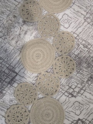 Handmade doily new, customizable in color and size