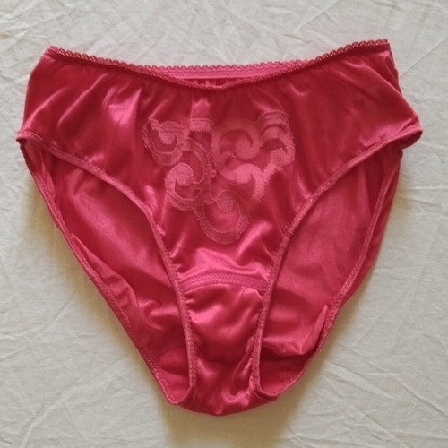 Vintage Set Lingerie Iris new, red satin babydoll size 38