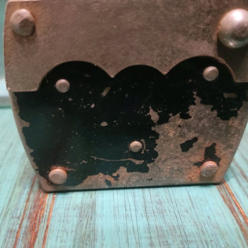 Sidor padlock used, large, non-functional, 12x8 cm