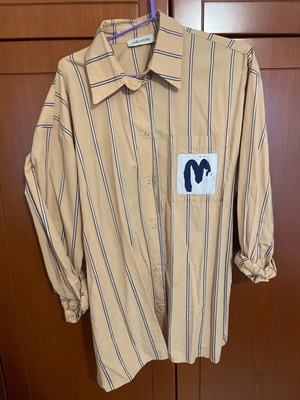Milk and White shirt like new, worn twice