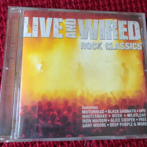 Live and Wired Rock Classics CD used