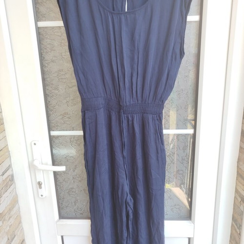 Jumpsuit Secret blue like new, modal fabric