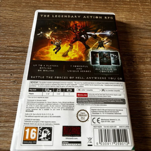 Diablo Eternal Collection Nintendo Switch game