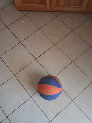 Basketball ball used, moala