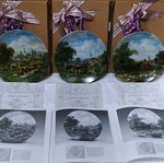 Seltmann Weiden wall plate collection 6 pcs "Animals of Our Village" new