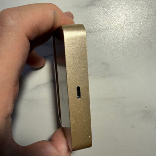 Gold charging dock with micro USB new without cable