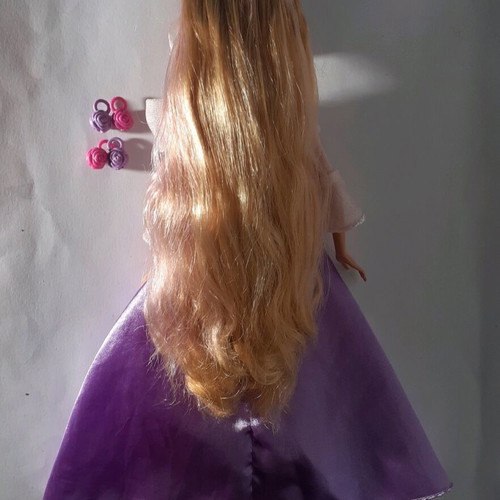 Barbie Rapunzel Cut and Style doll used