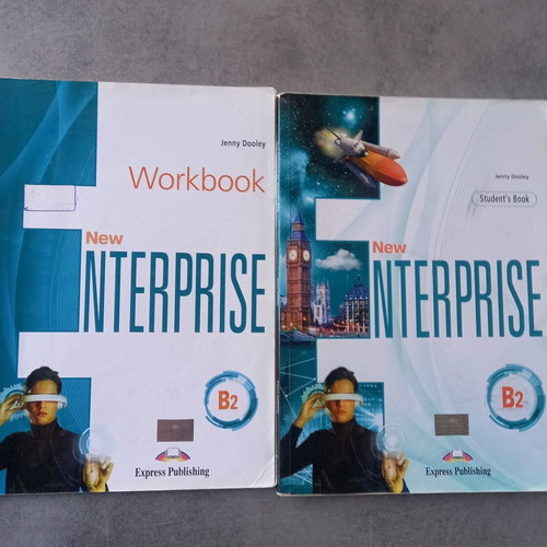 New Enterprise B2 Student’s Book & Workbook used