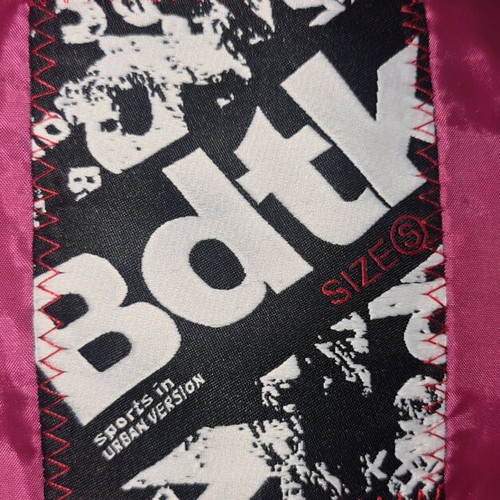 Bodytalk jacket like new with detachable hood, small, fuchsia