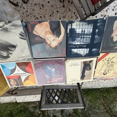 Vinyl records used, pack of 210 pieces