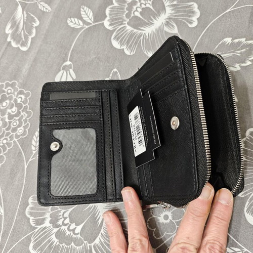 Ynot wallet new, leather, black
