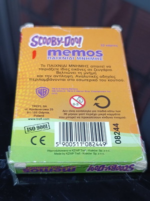 Scooby-Doo Memory Game used by Trefl