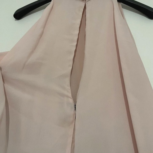 Lipsy London dress with open back like new, black and pink