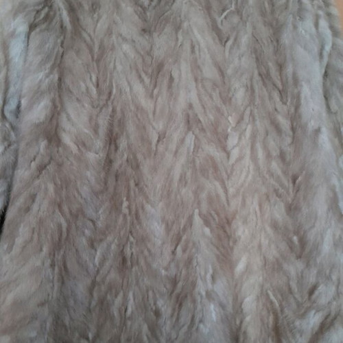 Caramel gold mink fur jacket like new