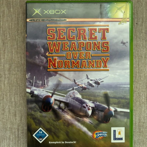 Secret Weapons over Normandy Xbox Original used, German complete