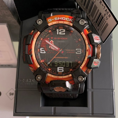 Casio G-SHOCK Mudmaster Flare Red 40th Anniversary GWG-2040FR-1AER New