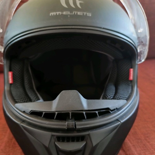 Motorcycle helmet like new full face closed type black size XXL