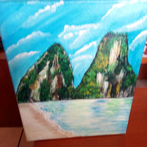 Painting on canvas like new
