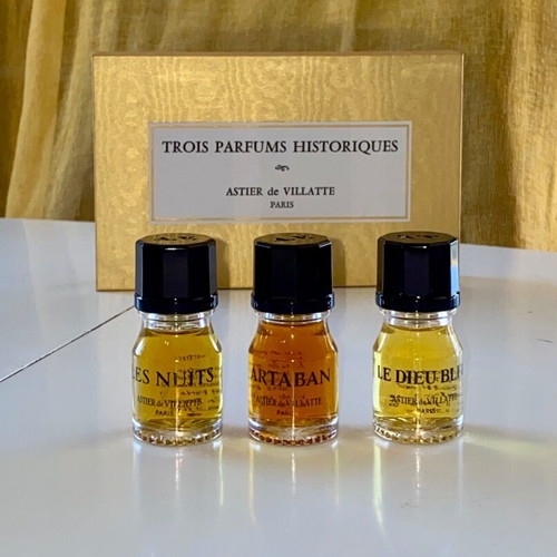 Astier de Villatte Trois Parfums Historiques подаръчен комплект като нов, 3x10 мл