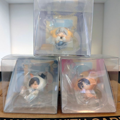 Love and Deepspace Xavier-Zayne-Rafayel Chibi Swing Mini Figure new
