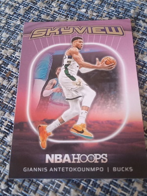 Giannis Antetokounmpo Panini NBA Hoops sticker new