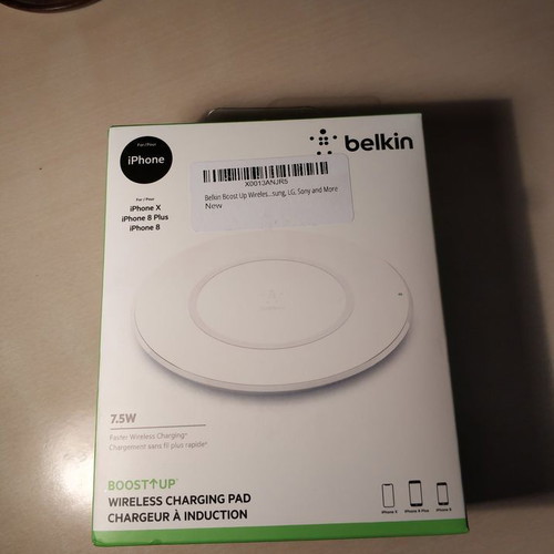 Belkin Boost Up Wireless Charging Pad καινούργιο, λευκό