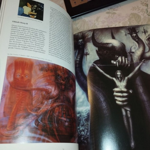 HR Giger ARh+ art book, German edition, Taschen