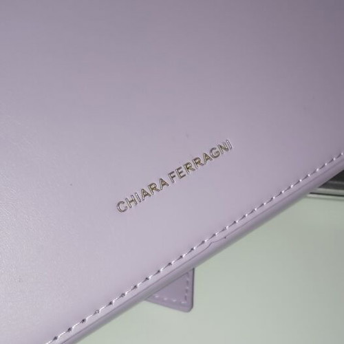 Chiara Ferragni handbag and shoulder bag purple new