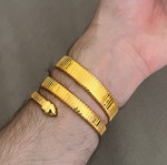 Bvlgari Serpenti gold wristwatch, new
