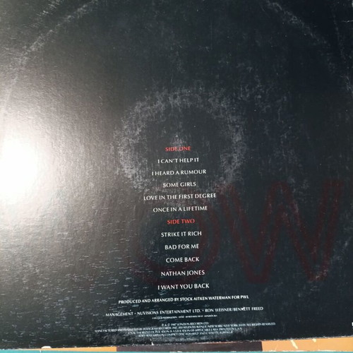 Bananarama Wow! vinyl record