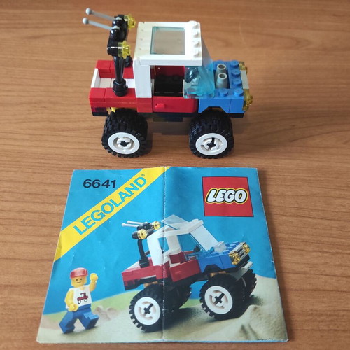 Lego LEGOLAND 6641 used, with instructions, missing figure and box