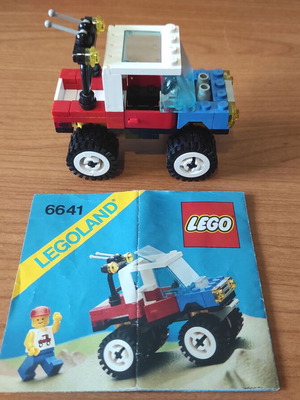 Lego LEGOLAND 6641 used, with instructions, missing figure and box
