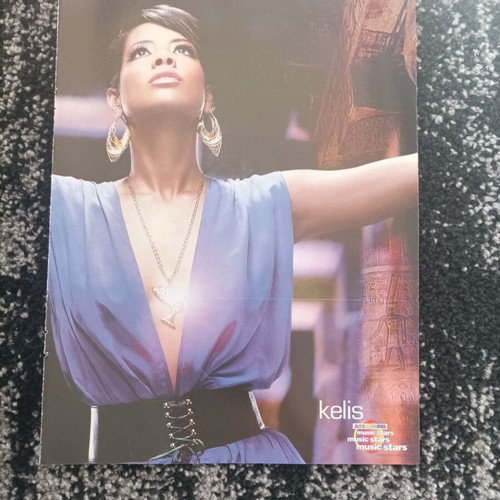 Sakis Rouvas/Kelis double-sided poster like new